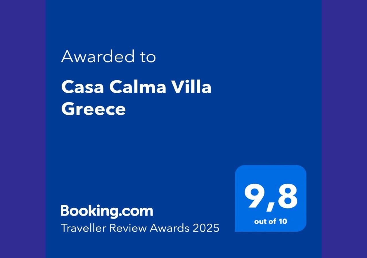 Casa Calma Villa Greece Диакоптон Экстерьер фото
